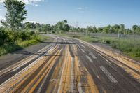 Ontario Canada Race Track in Green Fields 003