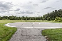 Ontario, Canada Road: A Blend of Infrastructure and Nature