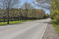 Rural Road in Ontario, Canada