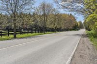 Rural Road in Ontario, Canada