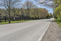 Rural Road in Ontario, Canada