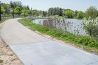 Ontario Coastal Road Along the Water