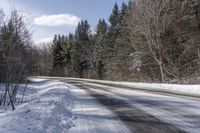 Ontario Day: Clear Sky for a Winter Scene in Nature