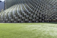 Ontario Park: Clear Sky and Green Grass Surface