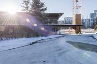 Ontario Residential Architecture in Winter