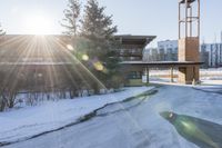 Ontario Residential Architecture in Winter