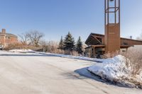 Ontario Residential Area: Winter Sunlight