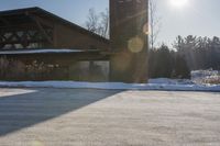 Ontario Residential Building in Winter