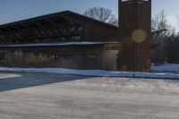 Ontario Residential Building in Winter