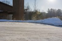 Ontario Residential Building in Winter