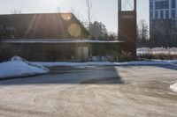 Ontario Residential Building in Winter