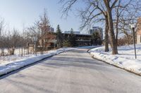 Ontario Residential Neighborhood on a Clear Sky Day 001