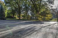 Ontario Residential Street: Autumn Tints and Shades