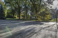 Ontario Residential Street: Autumn Tints and Shades