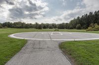 Ontario Road in Canada: A View of Asphalt