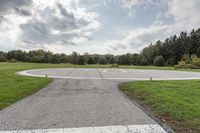 Ontario Road in Canada: A View of Asphalt