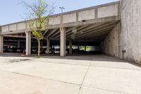 Road Parking in Ontario: Low Concrete Structures