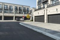 Ontario Suburban Neighbourhood: Clear Sky and Modern Architecture