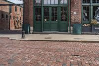 Ontario's Urban Art District: Street Storefronts and Cafes