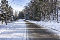 Winter Landscape in Ontario, Canada