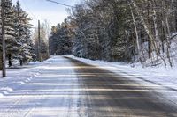 Winter Landscape in Ontario, Canada