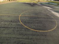 Open Basketball Court on Portugal's Coastline