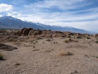 Open Space in Alabama Hills with Clear Sky