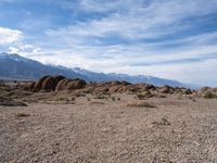 Open Space in Alabama Hills with Clear Sky