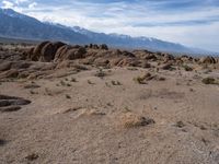 Open Space in Alabama Hills with Clear Sky