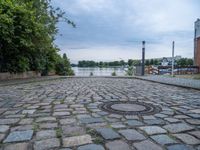 Open Space by the Coastal Harbor in Berlin, Germany