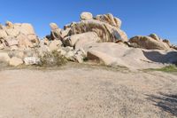 Open Space: A Rock Path on a Sunny Day