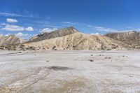 Open Space Desert Landscape in Tabernas, Spain