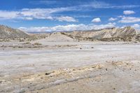 Open Space Desert Landscape in Tabernas, Spain