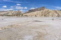 Open Space Desert Landscape in Tabernas, Spain