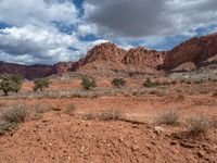 Open Space Landscape in Capitol Reef, Utah