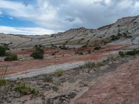 Open Space Landscape in Utah: A Sky Full of Majestic Clouds