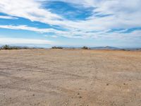 Open Space Nature: Grass Hill with Mountain View