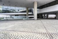 Open Space Plaza in Hong Kong's Business District