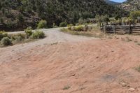 Open Space Road in Utah: Surrounded by Mountains