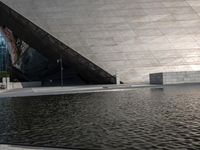 Open Space Structure: Concrete Lines in the Plaza