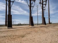 Open Spaces in Mojave Desert with Clear Skies