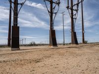 Open Spaces in Mojave Desert with Clear Skies