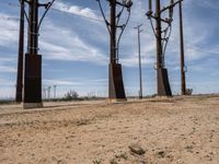 Open Spaces in Mojave Desert with Clear Skies