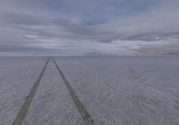 Open Spaces of Utah: A View Straight Down the Road