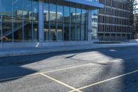 the fire hydrant in a parking lot is waiting for passengers to get out of