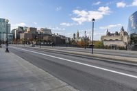 the street is empty and it is looking good for a city to live on it