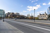 Ottawa Cityscape: A Clear Sky in Canada