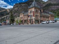 Residential Road in Ouray, Colorado