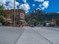 Ouray, Colorado: Road Lined with Suburban Storefronts