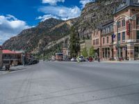 Ouray, Colorado: A Scenic Road on a Clear Day